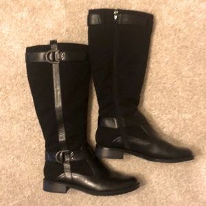 Aerosoles Black Riding Boots